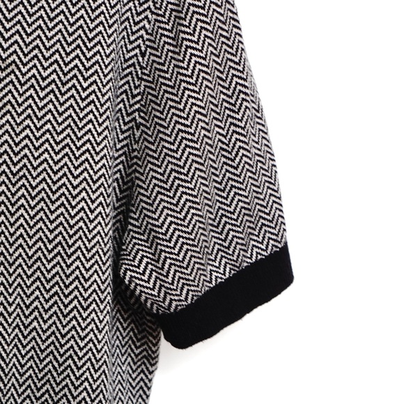 Todd Snyder Silk Blend Herringbone Knit Polo - Picture 4 of 4